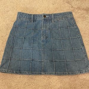 Jean skirt